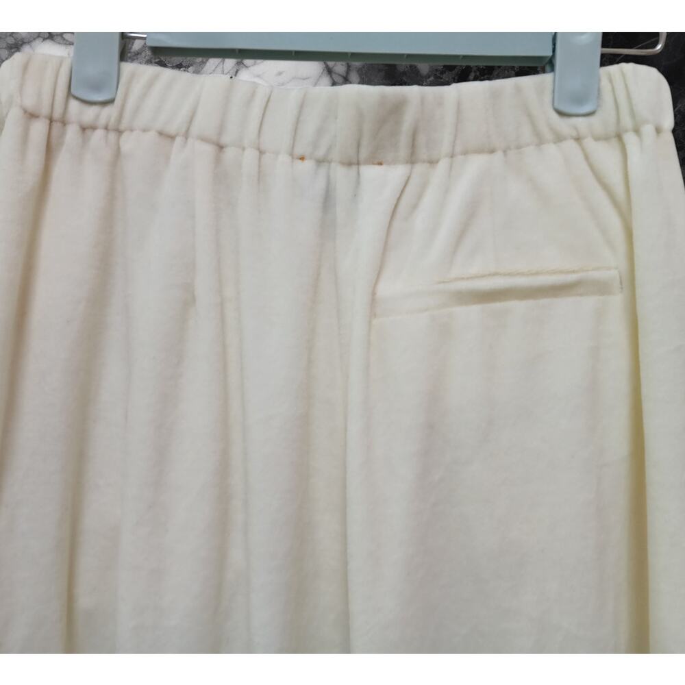 70% OFF NWT Forte_Forte Wide Leg Button Closure Pants Ivory 0  (Offers Stretch) - Picture 4 of 10